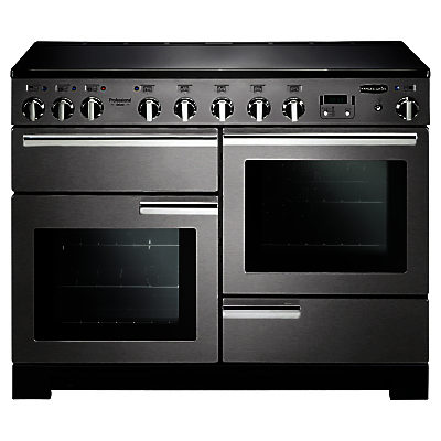 Rangemaster Professional Deluxe 110 Induction Hob Range Cooker Stainless Steel Rangemaster Professional Deluxe 110 Induction Hob Range Cooker Stainless Steel